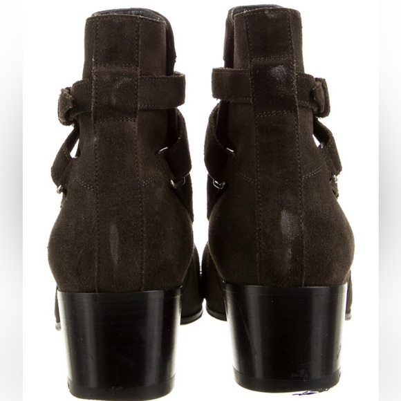 Saint Laurent Suede Boots - Picture 4 of 5
